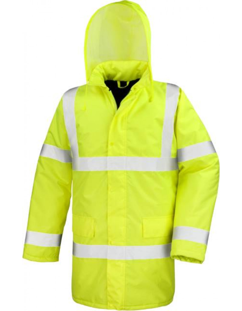 Jachetă de lucru fosforescentă Parka EN ISO 20471:2013